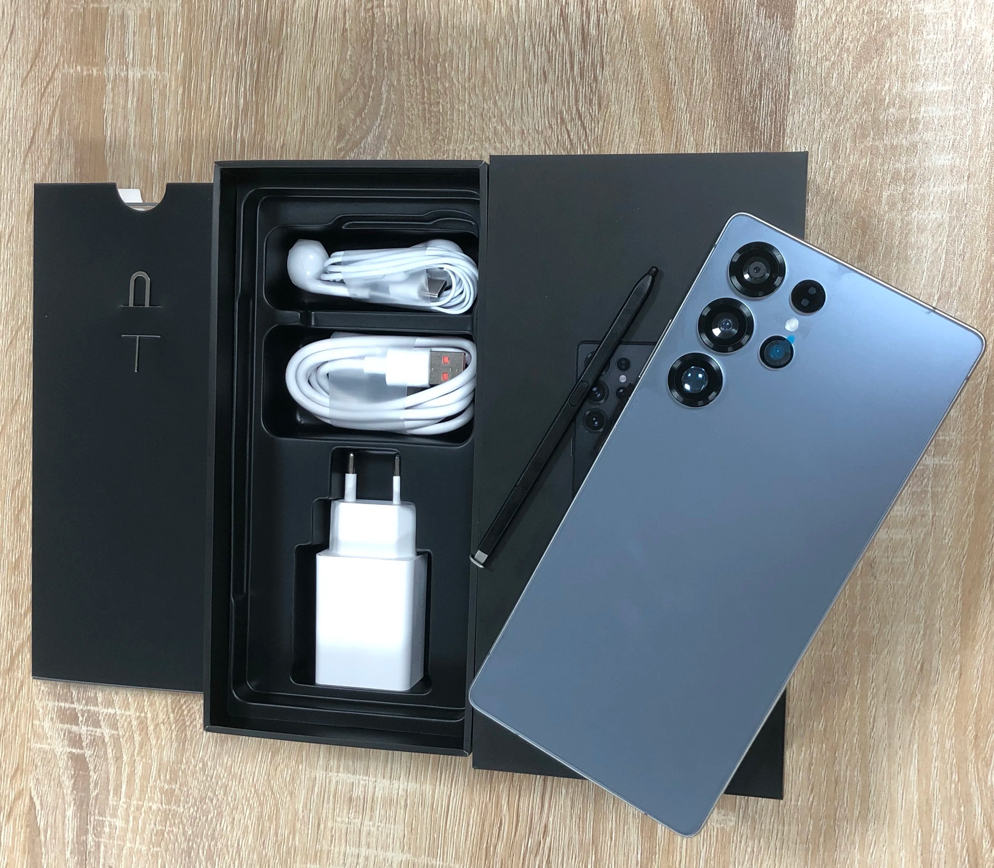 S25 Ultra 5G Smartphone, 22GB RAM, 2TB ROM, 7.3 Inch AMOLED Display Blue 22GB RAM+2TB ROM Tidesmit