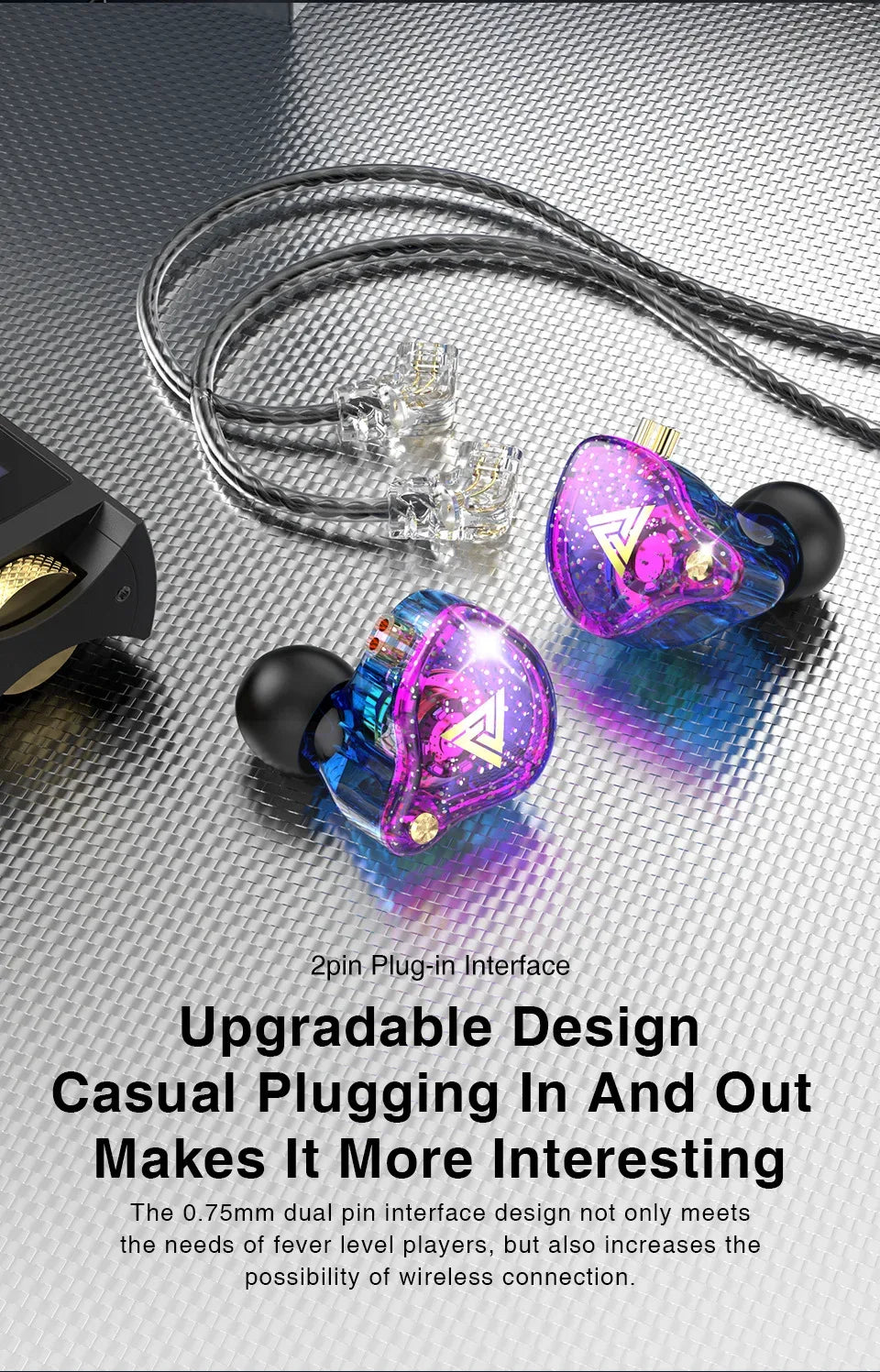 Tidesmit AK6 Pro Wired Earbuds with Microphone Noise Cancelling Tidesmit