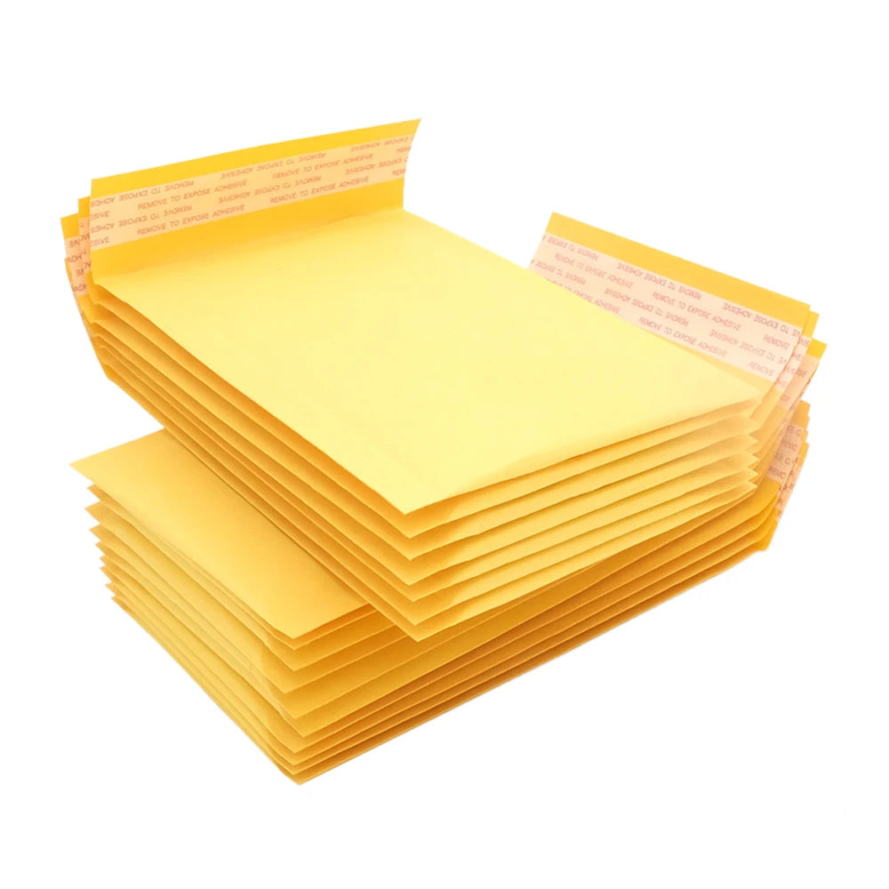6x10 Large Kraft Bubble Mailers Padded Envelopes Custom Bubble Poly Wrap Mailer