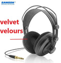Samson SR850 Studio Headphones - Semi-Open Back with Velvet Earpads Velvet Earpad Tidesmit
