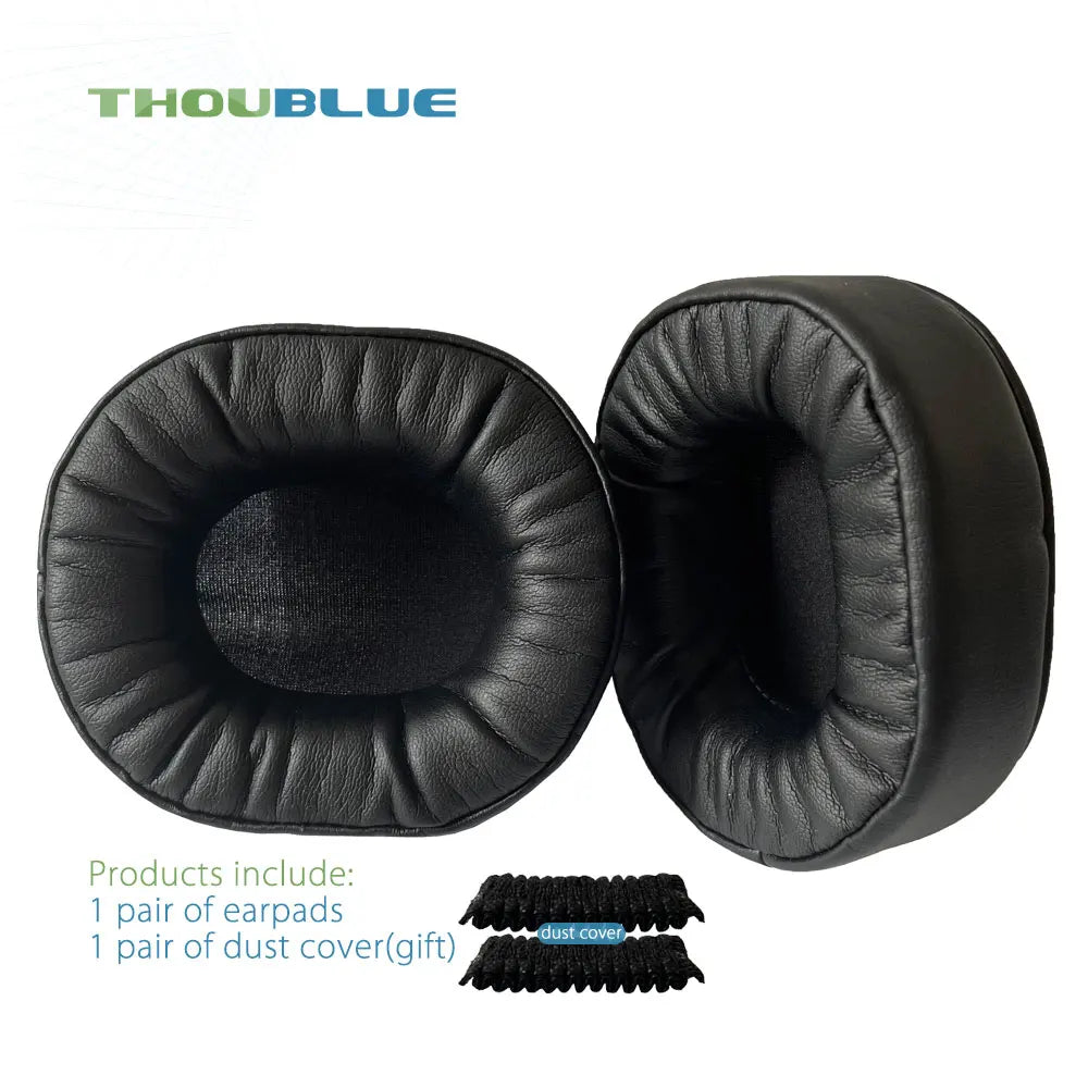 HyperX Cloud Replacement Ear Pads - Memory Foam Over-Ear Cushions 4Wrinkled Leather Tidesmit