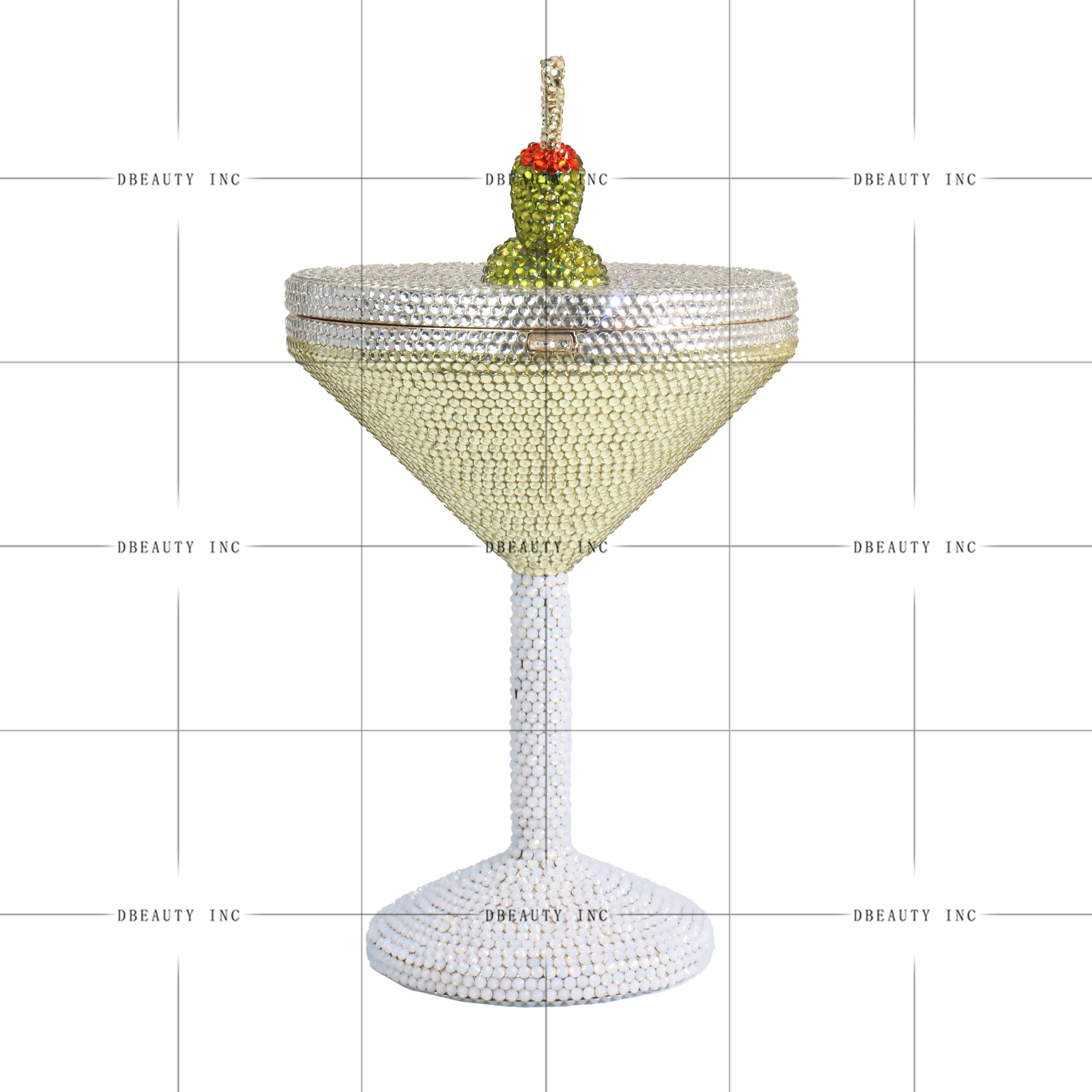 Chic Goblet Rhinestone Crystal Luxury Evening Clutch Diamond Bags Purses and Handbags for Women Formal Party Wedding Fashion