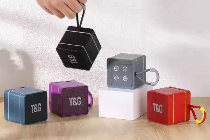 OEM T&G TG687 Speaker BT TWS Speaker FM Radio Card Slot Portable Mini Bass 5W Small Square Speakers My Store