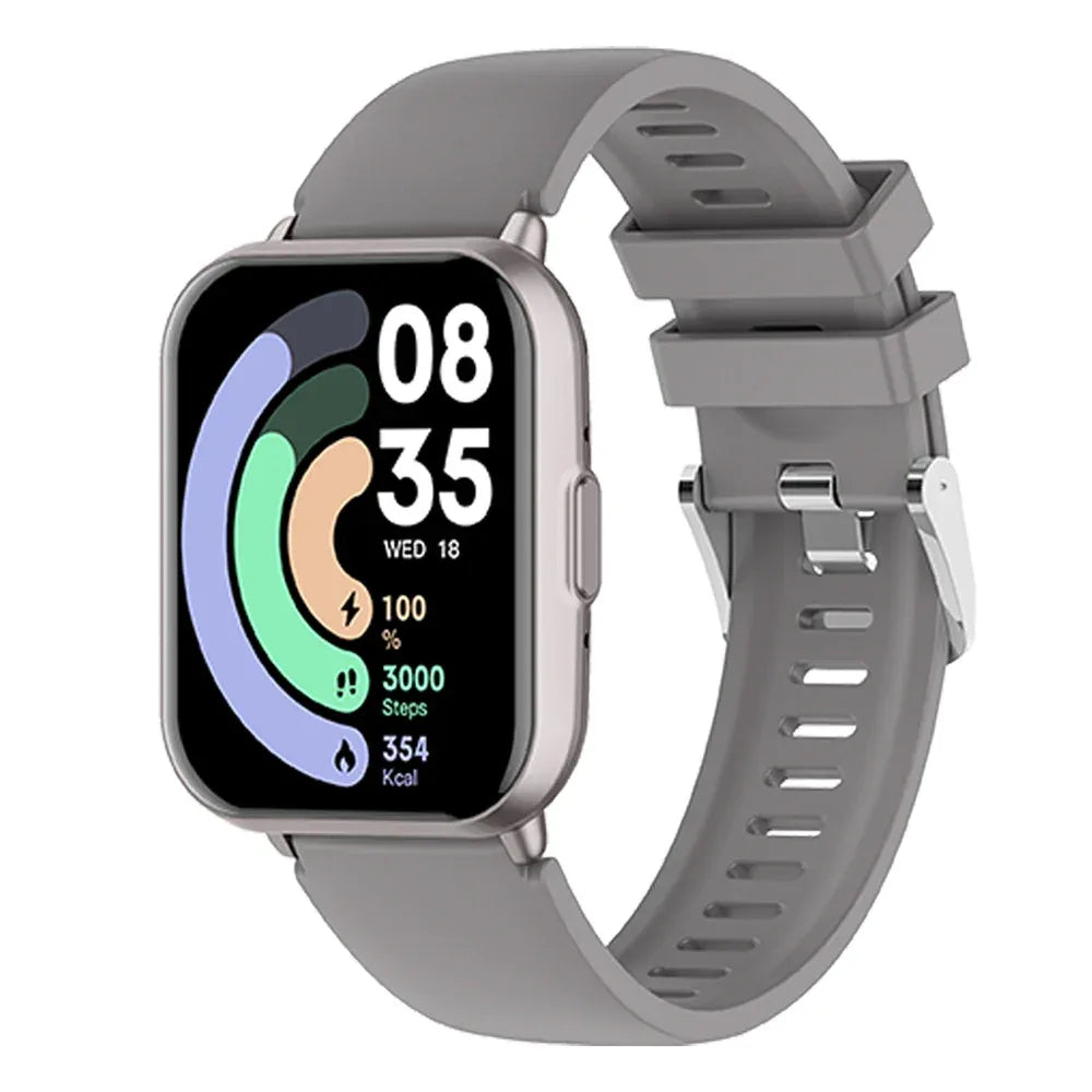 Z169 Men Women's Sport Smartwatch 1.83Inch 10M Waterproof Call Health Monitoring Alloy Sleep Tracker Smart Watch 2025 - Tidesmit