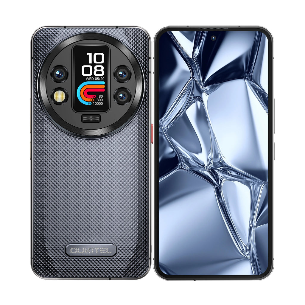 Oukitel WP200 Pro 24GB+1TB 6.7" FHD+ AMOLED Display 120Hz 32MP+108MP 5G Rugged Smart Phone - Tidesmit
