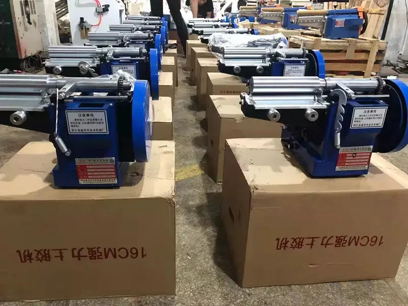 Easy to Operate 12cm Small Speed Control Strong Force Glue Gluing Machine Leather Paper Bag Handle Gluing Machine