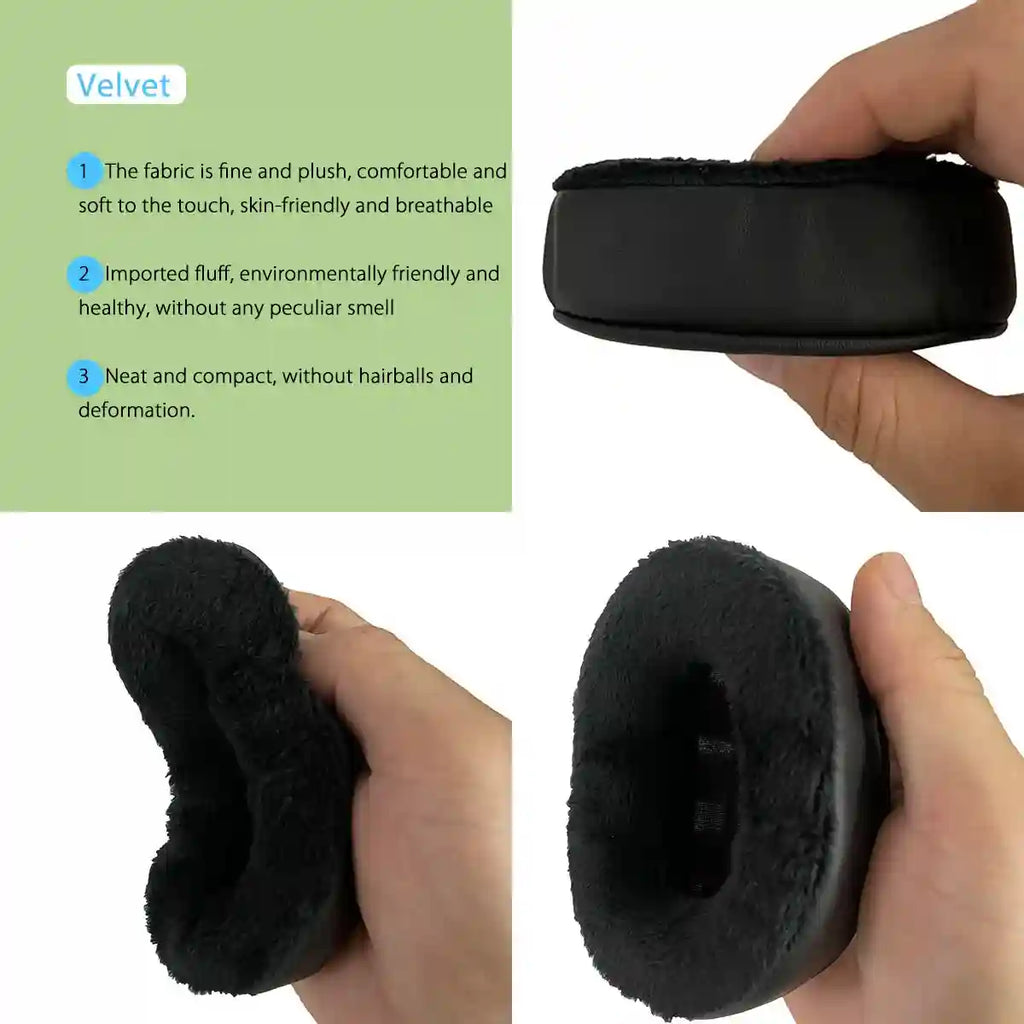 HyperX Cloud Replacement Ear Pads - Memory Foam Over-Ear Cushions Tidesmit