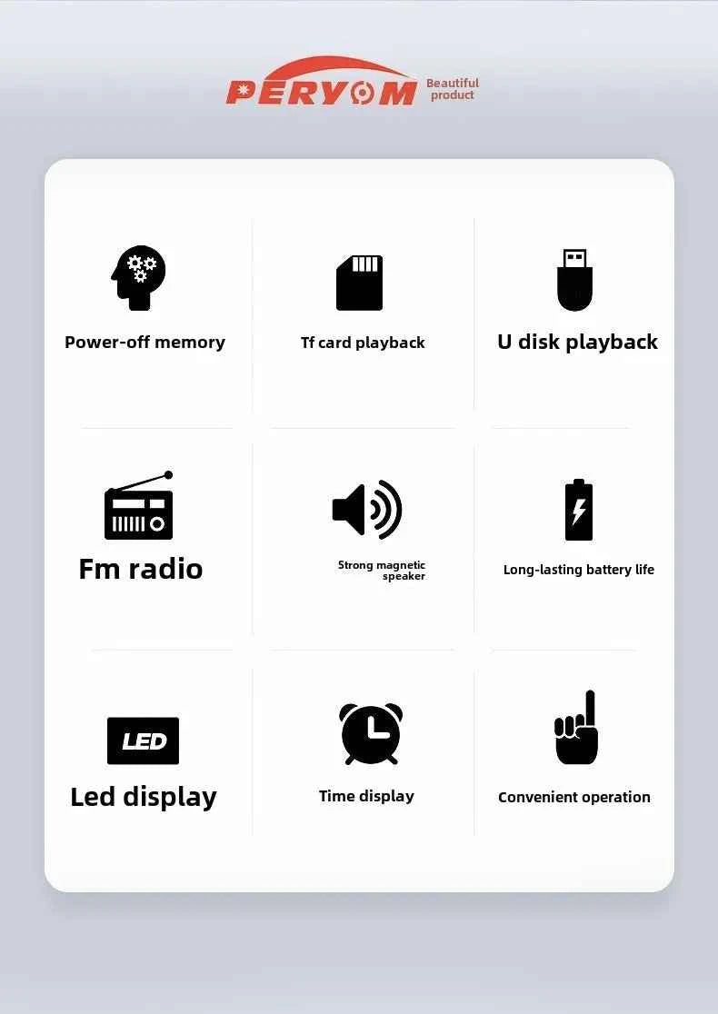 M-39 Portable for Bluetooth Card Speaker with Flashlight Function Wholesale Radio for Seniors Singing Opera Storytelling My Store