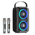 W-KING T9II 80W Portable Party Boom Box Outdoor Wireless Bluetooth Speaker Black My Store