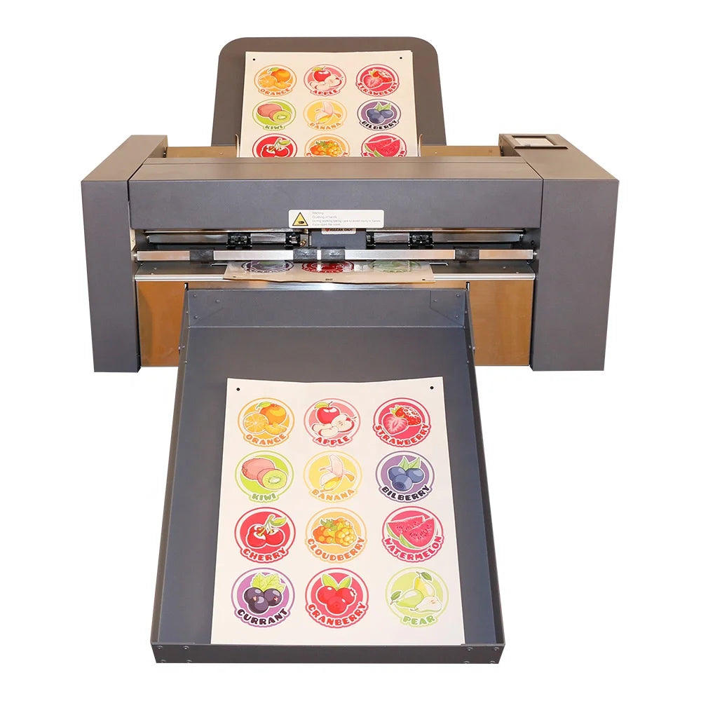 Vulcan SC-350 Mini Desktop A3+ Automatic Sheet Fed Digital Label Cutting Machine Sheet Label Kiss Cutter Machine