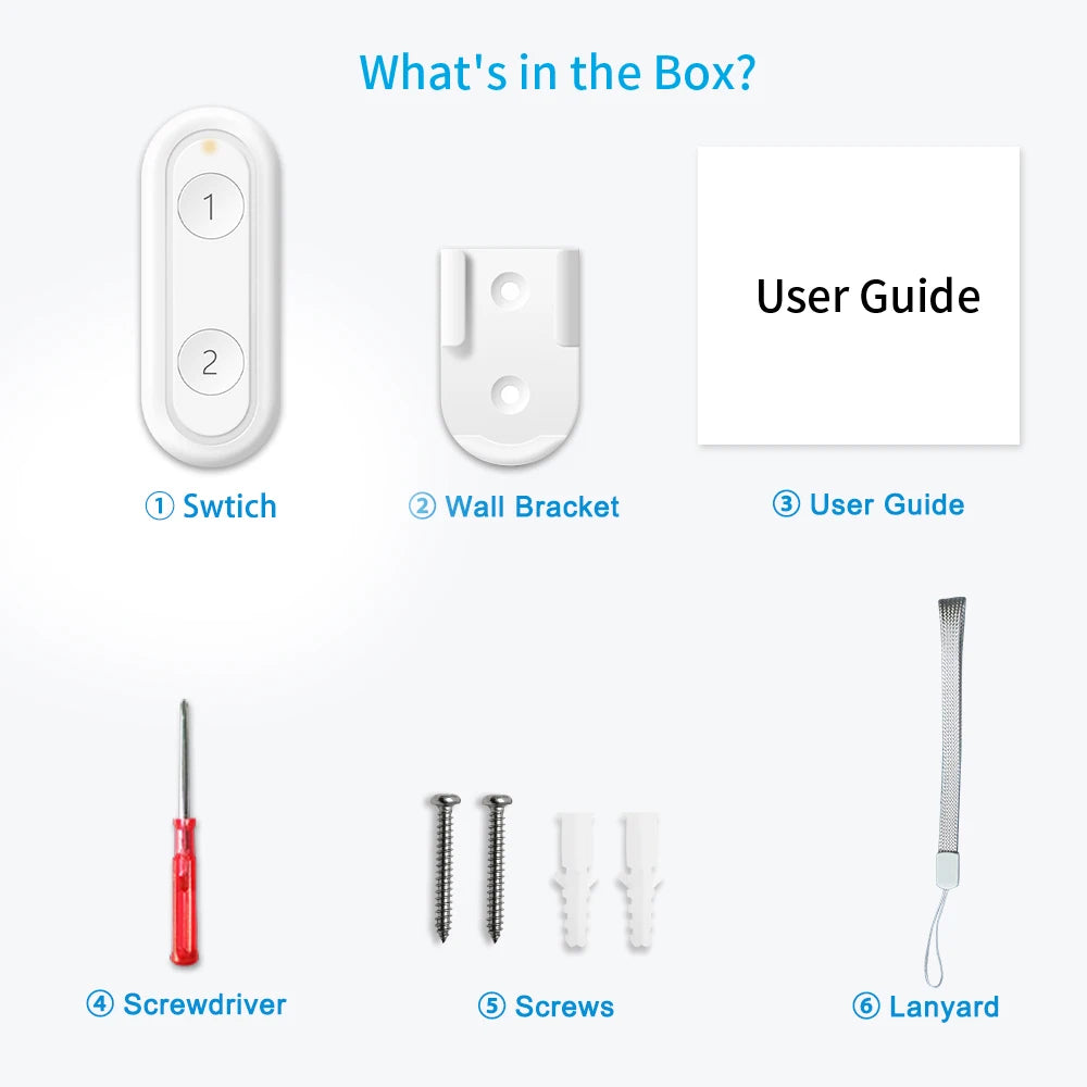 ZigBee Smart Scene Switch Wireless Remote Controller | Tidesmit EU Tidesmit