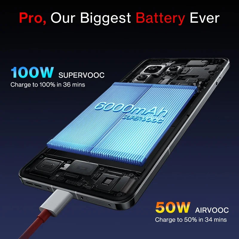 Smart Phone for OnePlus 13 Global Version AI Smartphone Snapdragon 8 Elite 6000mAh Battery 50W AIRVOOC Wireless Charge NFC - Tidesmit