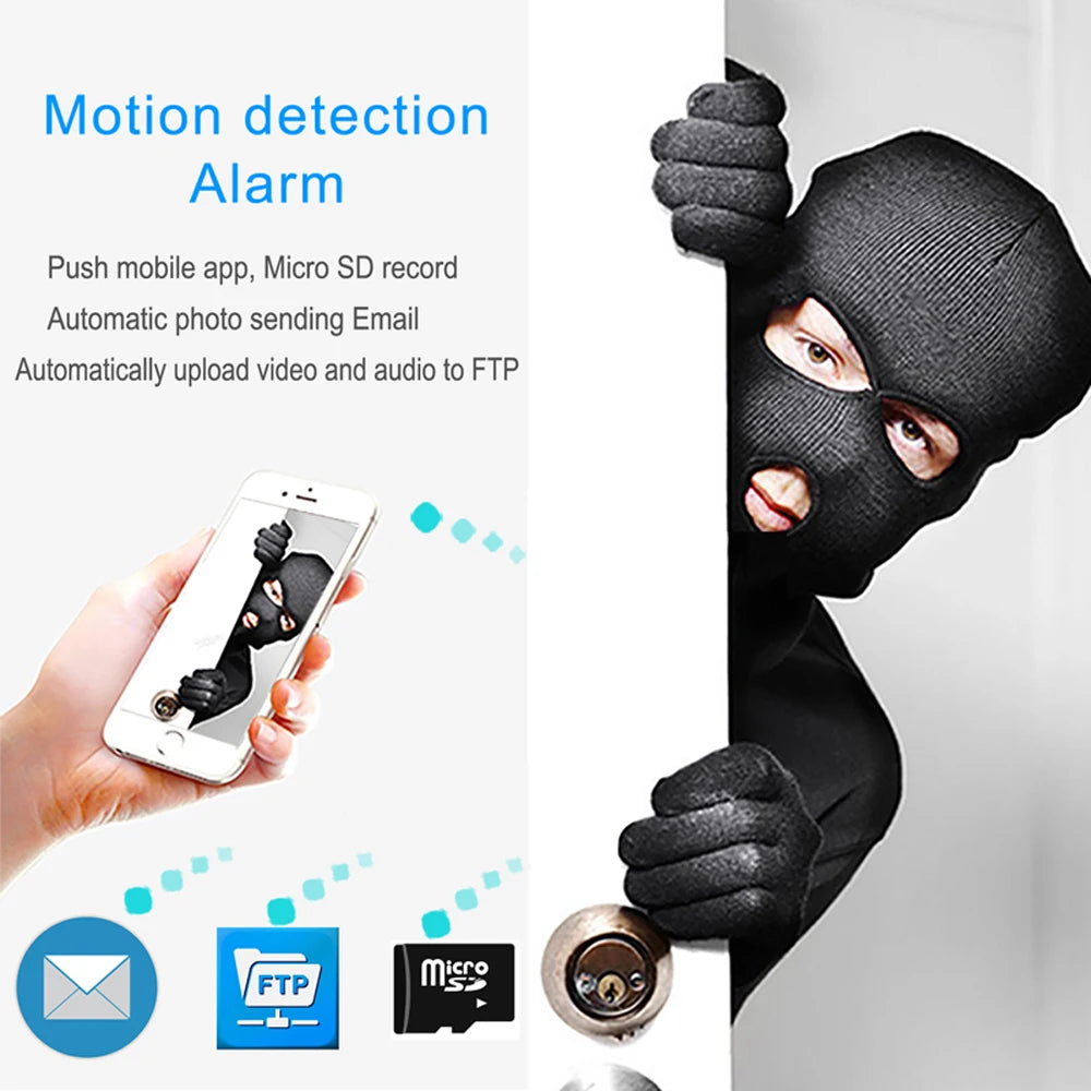 JIENUO 5MP Dome Wifi IP Camera 128G 64G 32G Cctv Security Surveillance Wireless Infrared Night Vision Onvif 1080P Home Cam CamHi