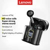 Lenovo XT56 Wireless BT 5.4 Long Battery Life Earphones Enc Noise Cancelling Gaming Earbuds HD Call Headphones With Mic XT56 Black XT56 Tidesmit