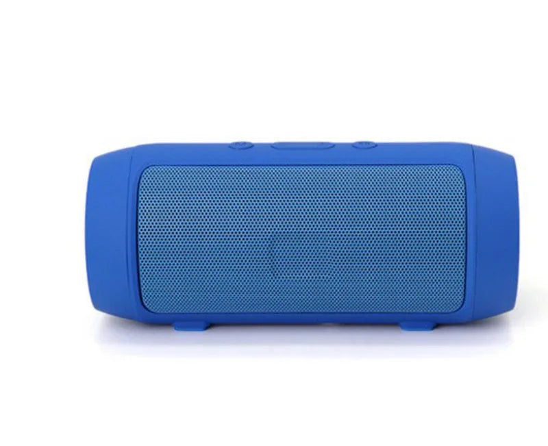 J006 Charge2+ Mini Desktop Wireless USB TF Radio BT Speaker with Iron Mesh Stylish and Practical Blue My Store