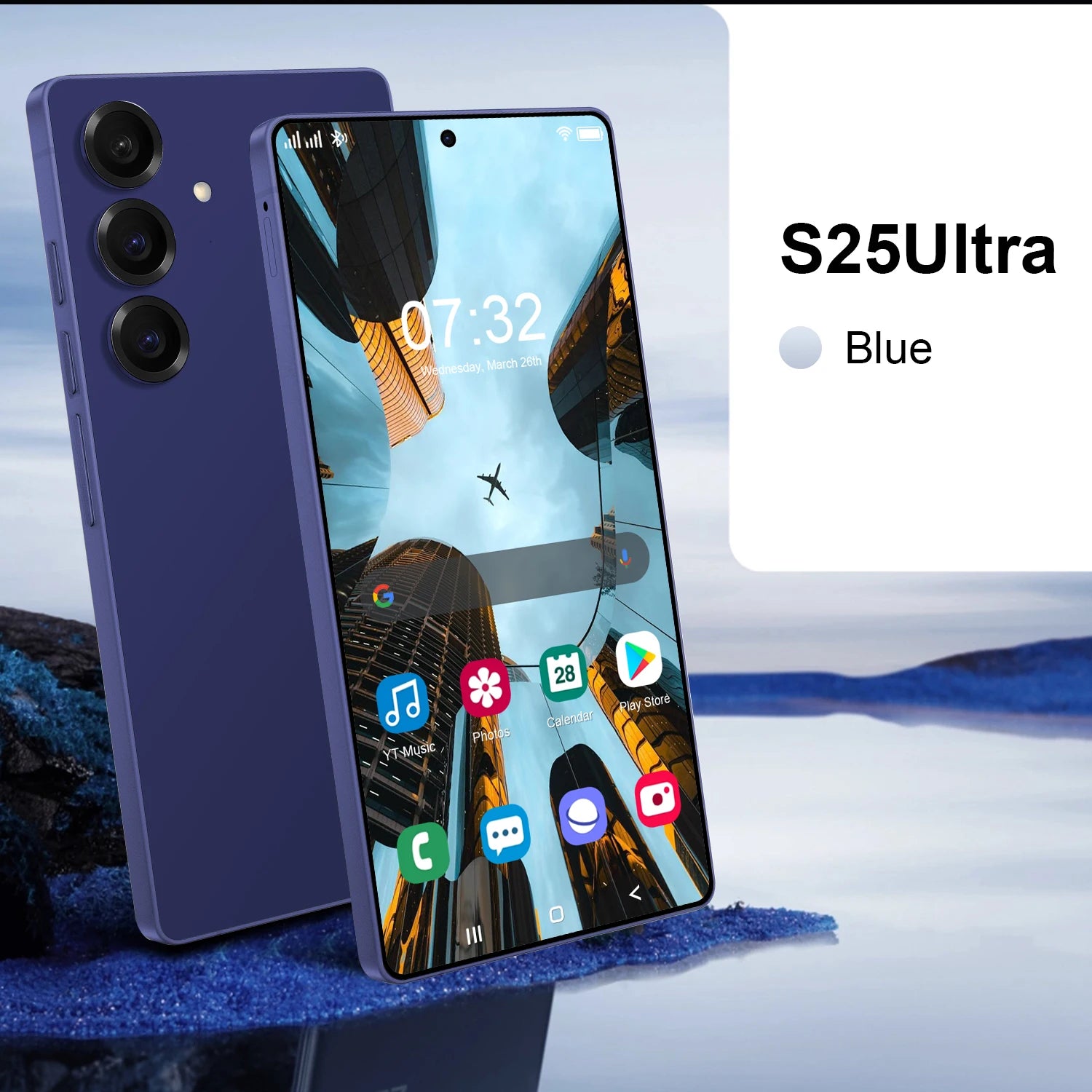 S25 Ultra 5G Smartphone 1TB 16GB RAM Unlocked - Gray Tidesmit