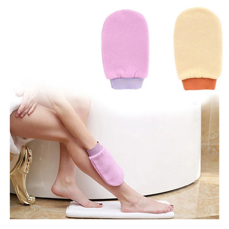 Exfoliating Bath Glove | Dual-Sided Body Scrub Mitt by Tidesmit Scrubs Treatments Tidesmit