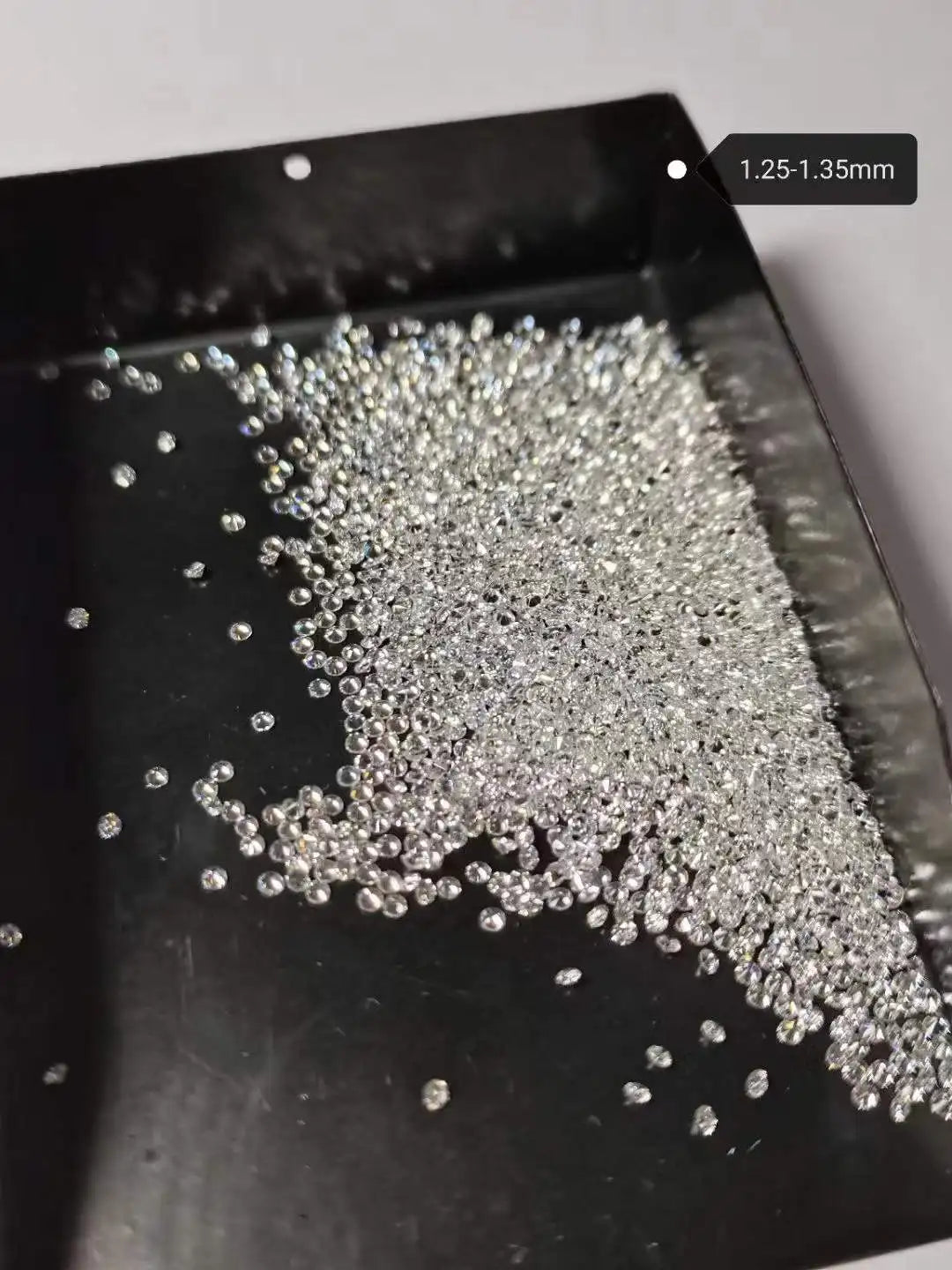 Lab Grown Melee Diamond Stones DF 0.01ct Round Cut Hpht Loose Diamonds Precious Gems