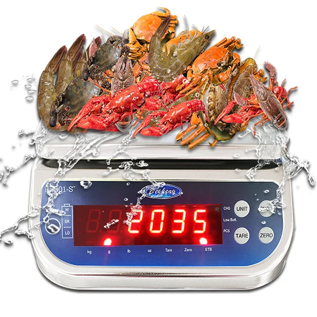 Electronic Digital Waterproof IP68 Weight Scale Stainless Steel Digital Weighing Table Scale Tidesmit