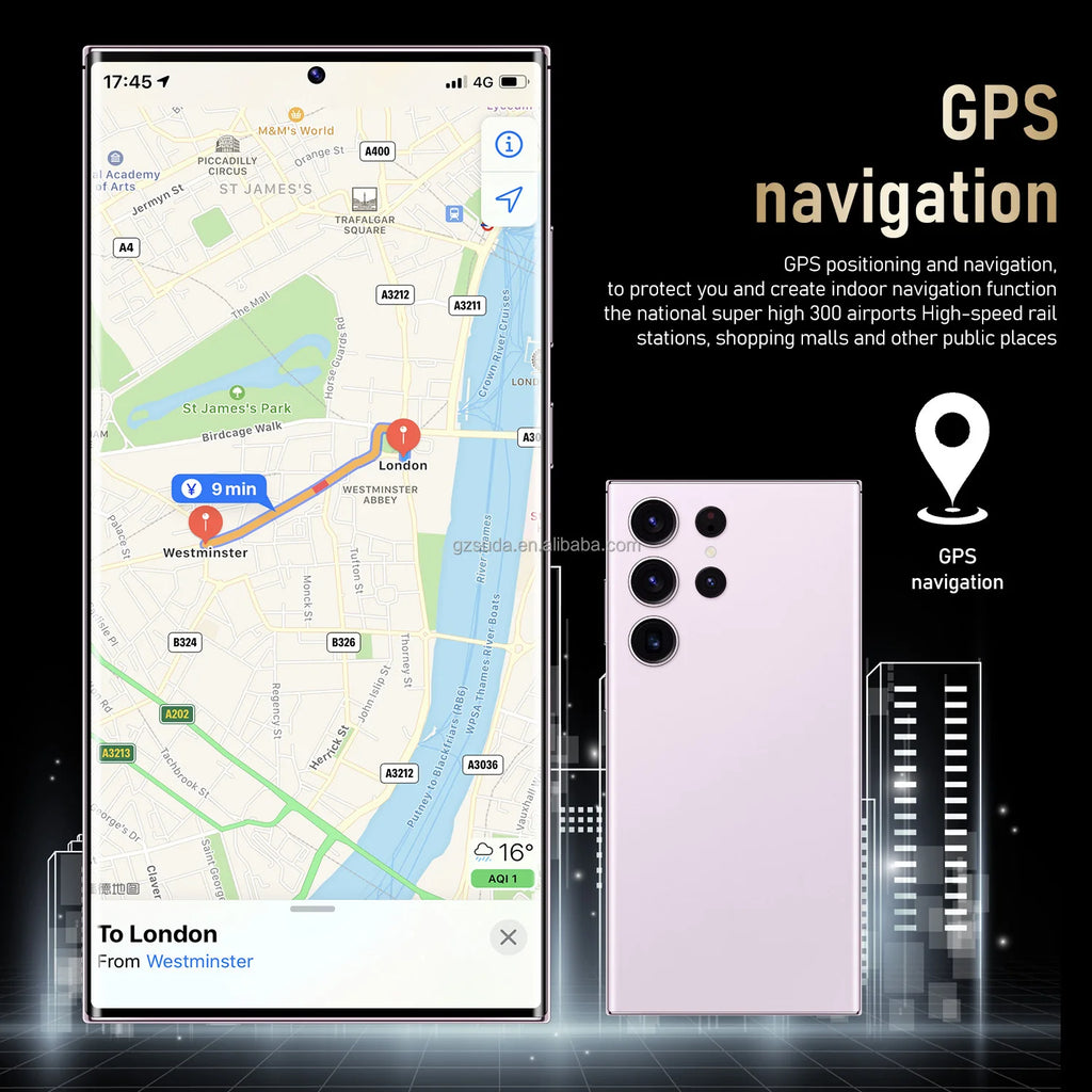 Note 30 Ultra Smartphone 7.3 Inch AMOLED Screen Telephone Smartphone 5G Cellphone Large Screen HD Camera - Tidesmit