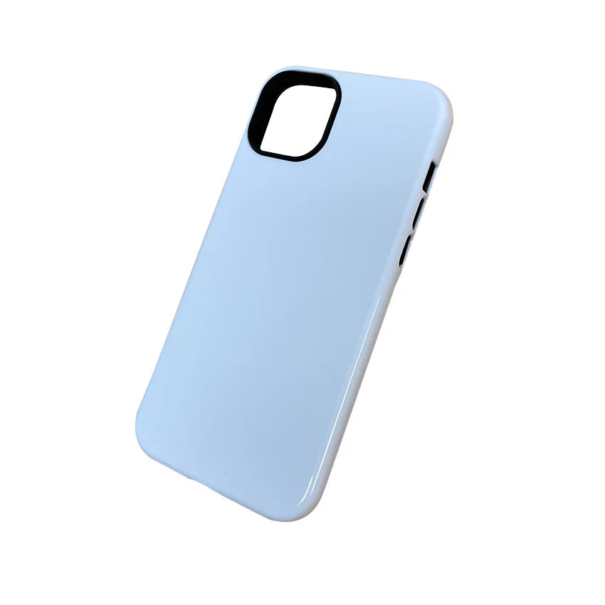 Double Layer Blank Phone Case for Sublimation Printing Thermal Transfer Printing Phone Case Tidesmit