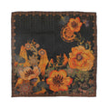 Fragrant Cloud Yarn 42 Inch Elegant New Xiangyun Silk Scarf Luxurious Natural Gambiered Square Floral Pattern Canton Silk Women