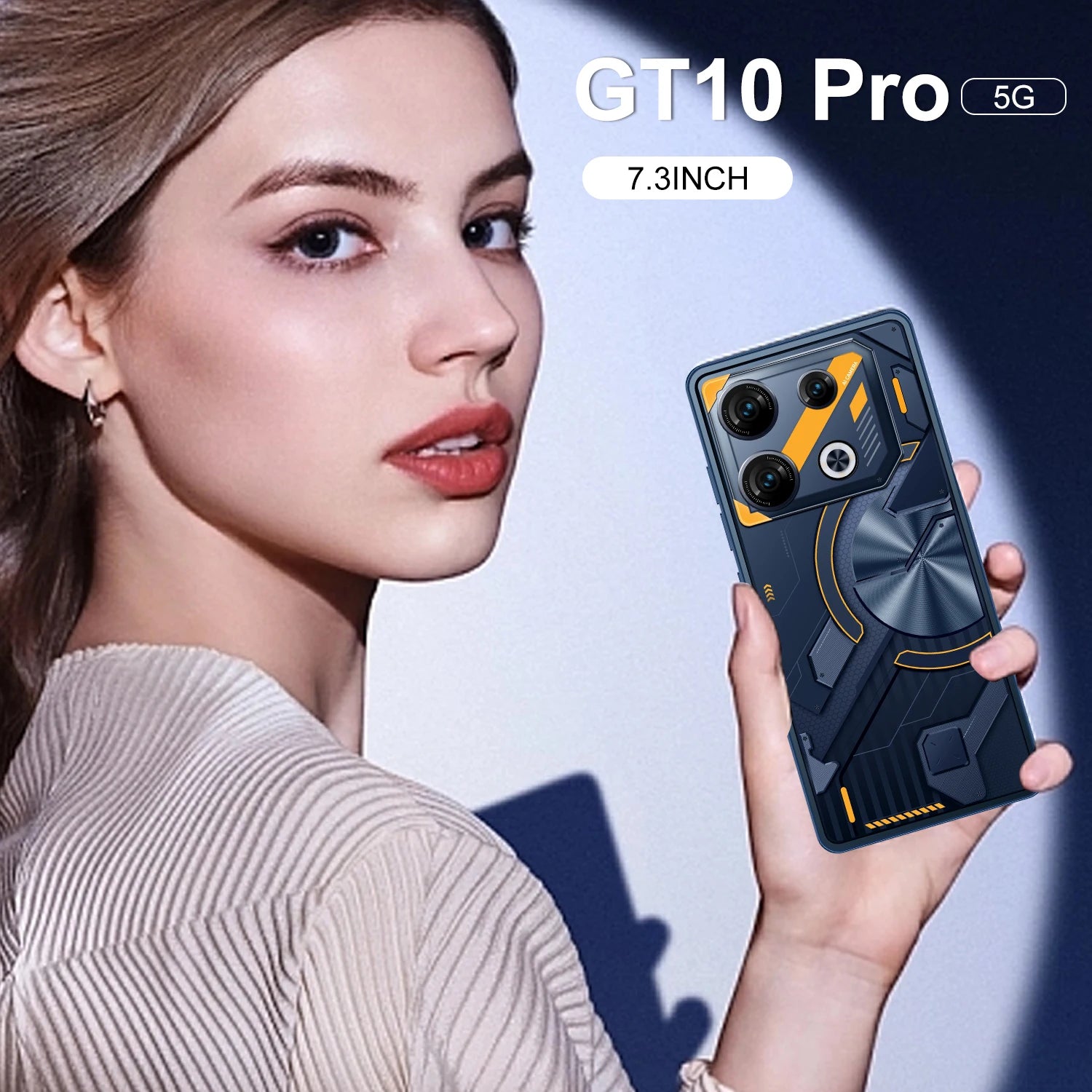 GT10 Pro Android Smart 5G Phone with 16GB RAM & 1TB Storage HighDef Screen - Tidesmit