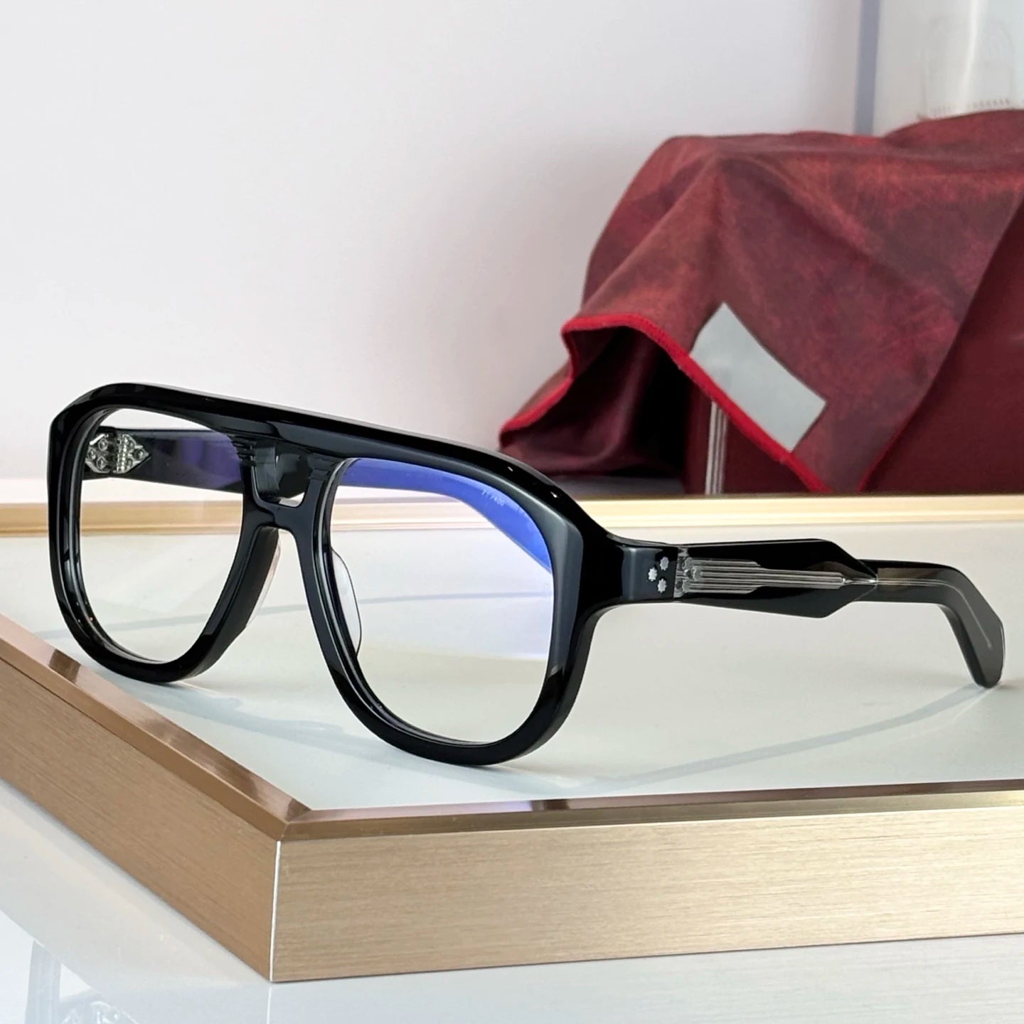 Luxury Fashion Designer Sunshade Square Frame Sunglasses, Full Frame UV400 Protection, Luxury Designer Fashion Travel