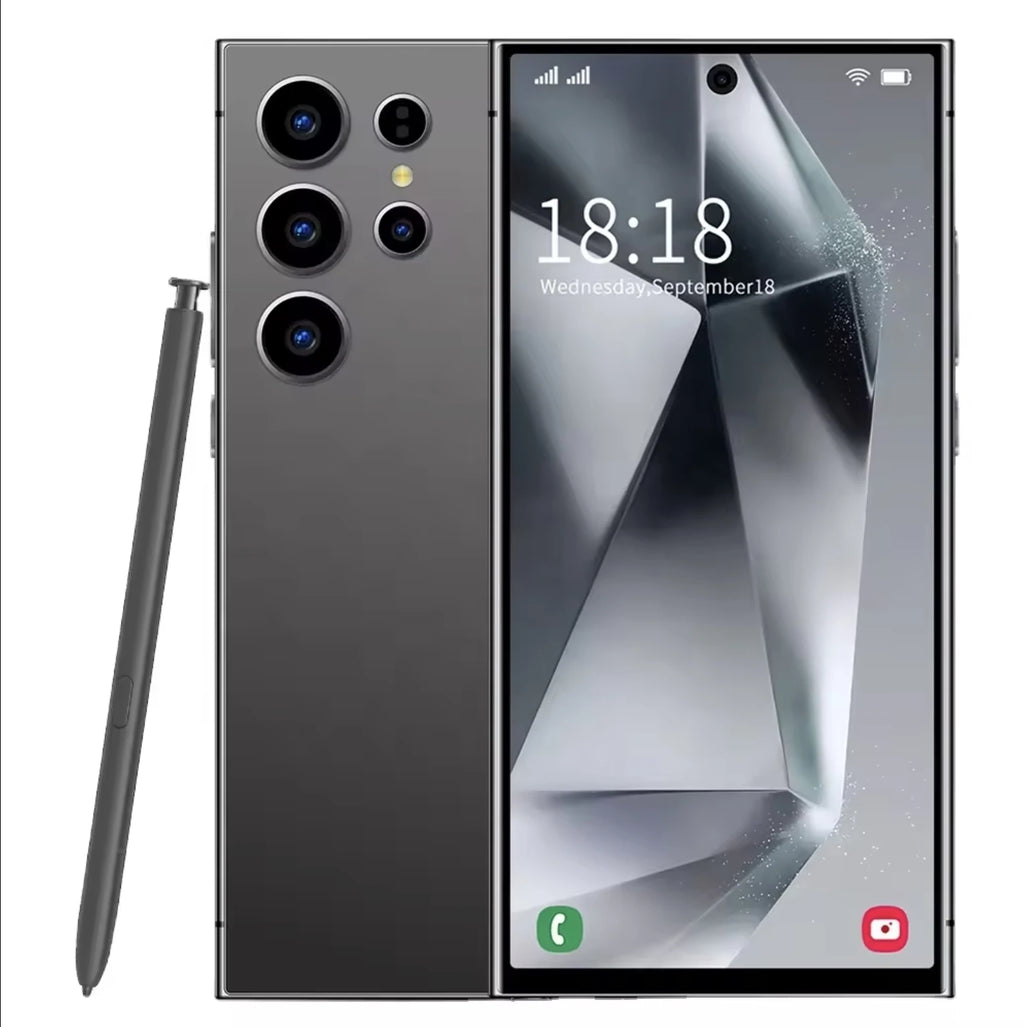 S25 Ultra 5G Smartphone - 1TB 16GB RAM Unlocked Mobile Gold Black 16g 1TB Tidesmit