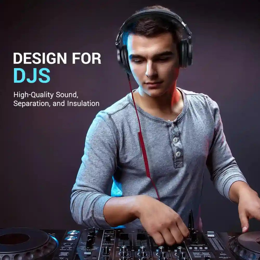 Wired Over-Ear Gaming Headset with High-Definition Microphone Tidesmit