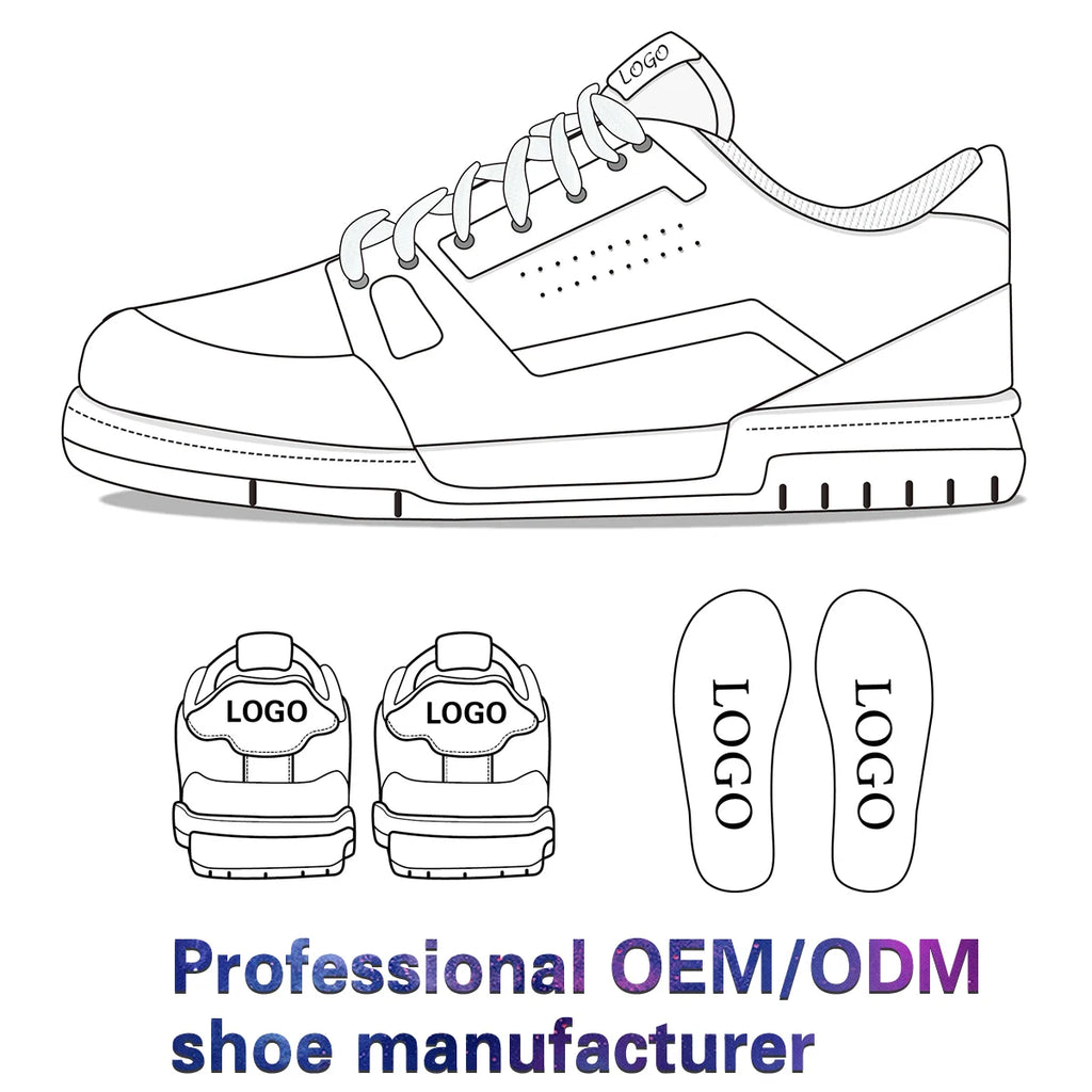 Luxury Fashion Customize Brand Men Skateboard Custom Sb Genuine Leather Sneaker Shoes Custom Brand