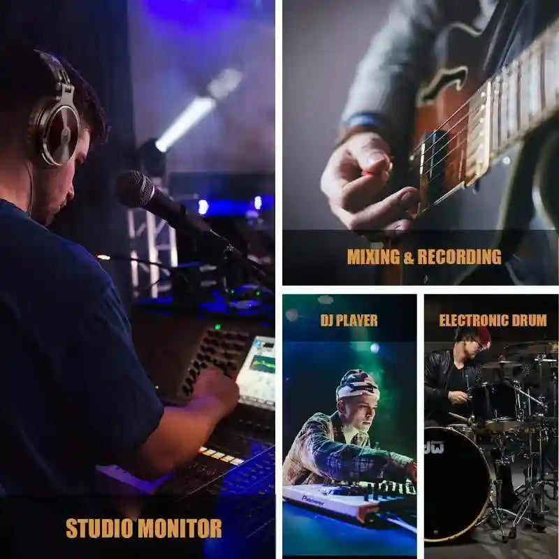 Wired Over-Ear Headphones for Studio Monitoring and Gaming | Tidesmit Tidesmit