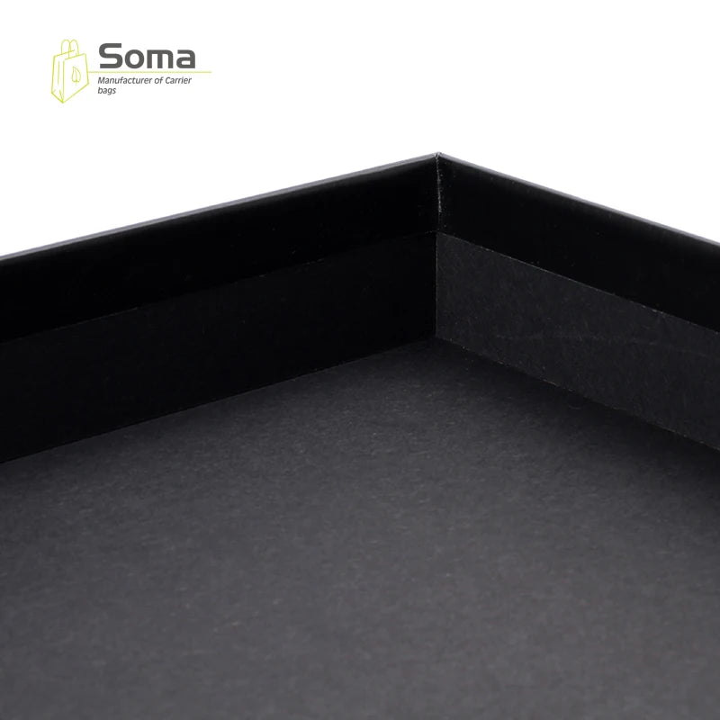 Customized Foldable Luxurious Black Gift Box Paper Box of Gift Mailer Box Cardboard Mailer Box