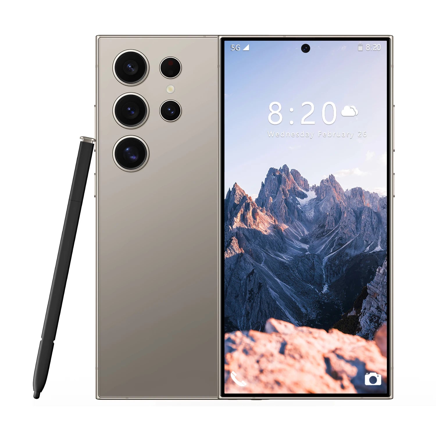 S24 Ultra 5G Smartphone 1TB 16GB RAM 7.3 Inch AMOLED Display Gray 16g Tidesmit