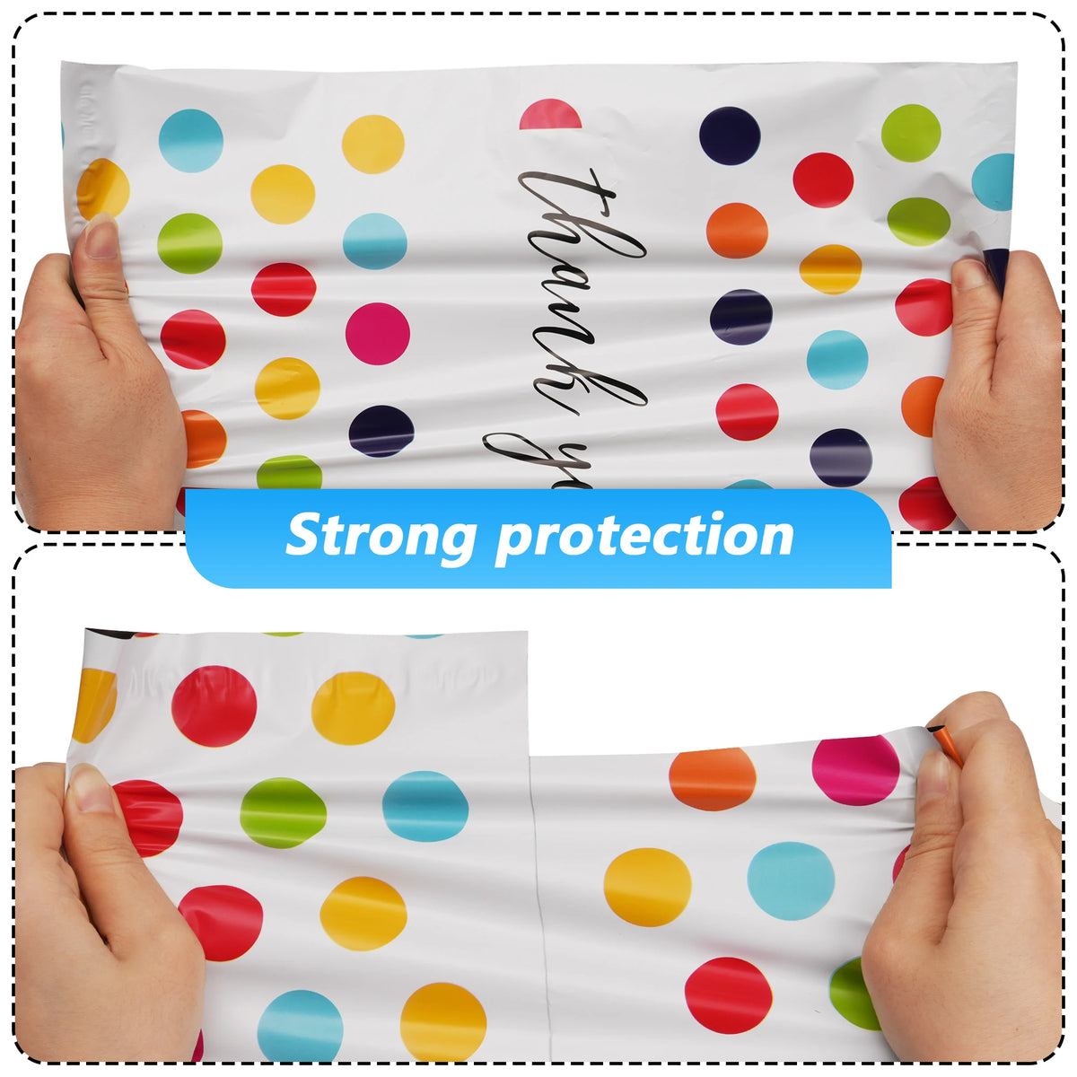 10x13 Inch Custom Clothing Poly Mailers Durable Waterproof Apparel Shipping Envelopes Bulk USA Supplier Fast Delivery
