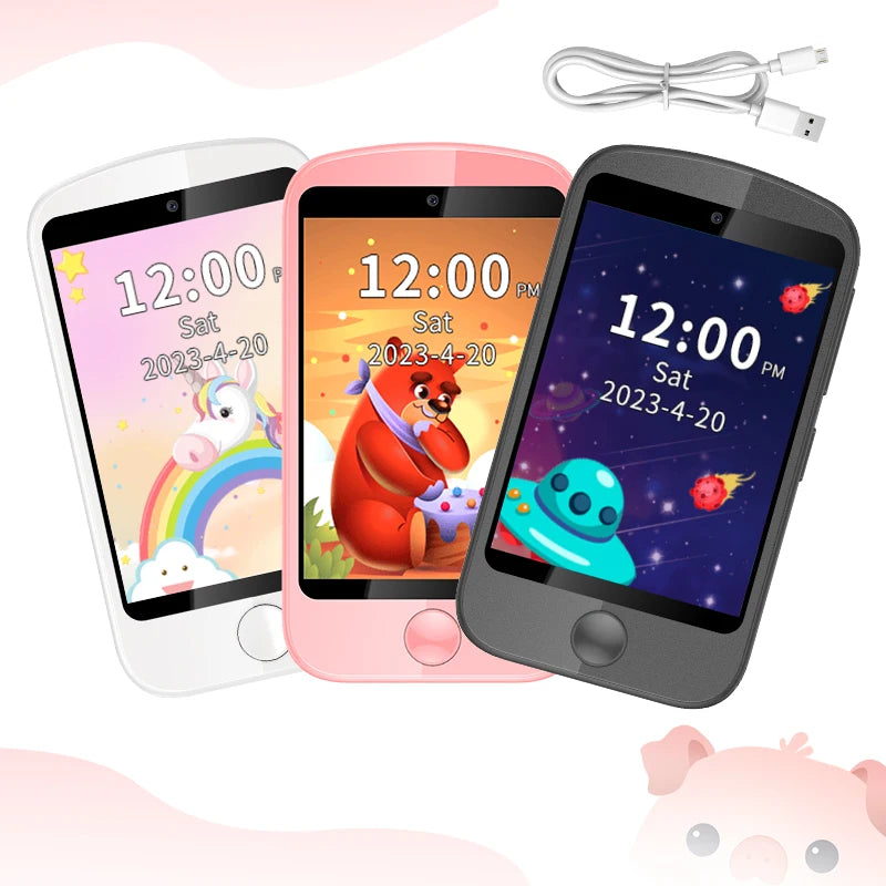 T57 Teenagers Phone 4G GPS WIFI LBS Kids Smart Phone for Girls From 11 to 13 Years Old - Tidesmit