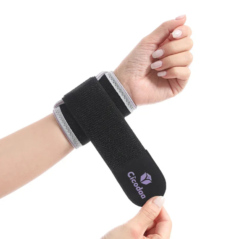 Gym Wrist Wraps Exercise Adjust Stable Joint Wrist Sprain Strength Training Weightlifting Wrist Wraps - Tidesmit