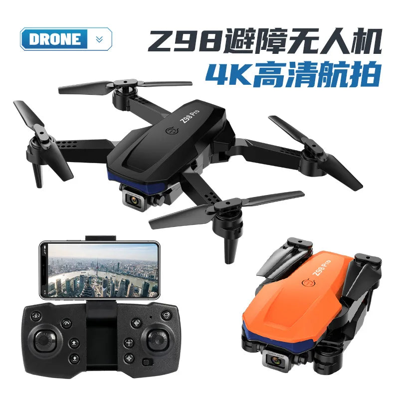 E100 Novice 360-Degree Intelligent Obstacle Avoidance Drone Dual-Camera for Aerial Photography Stable Hovering Excellent RC Tidesmit