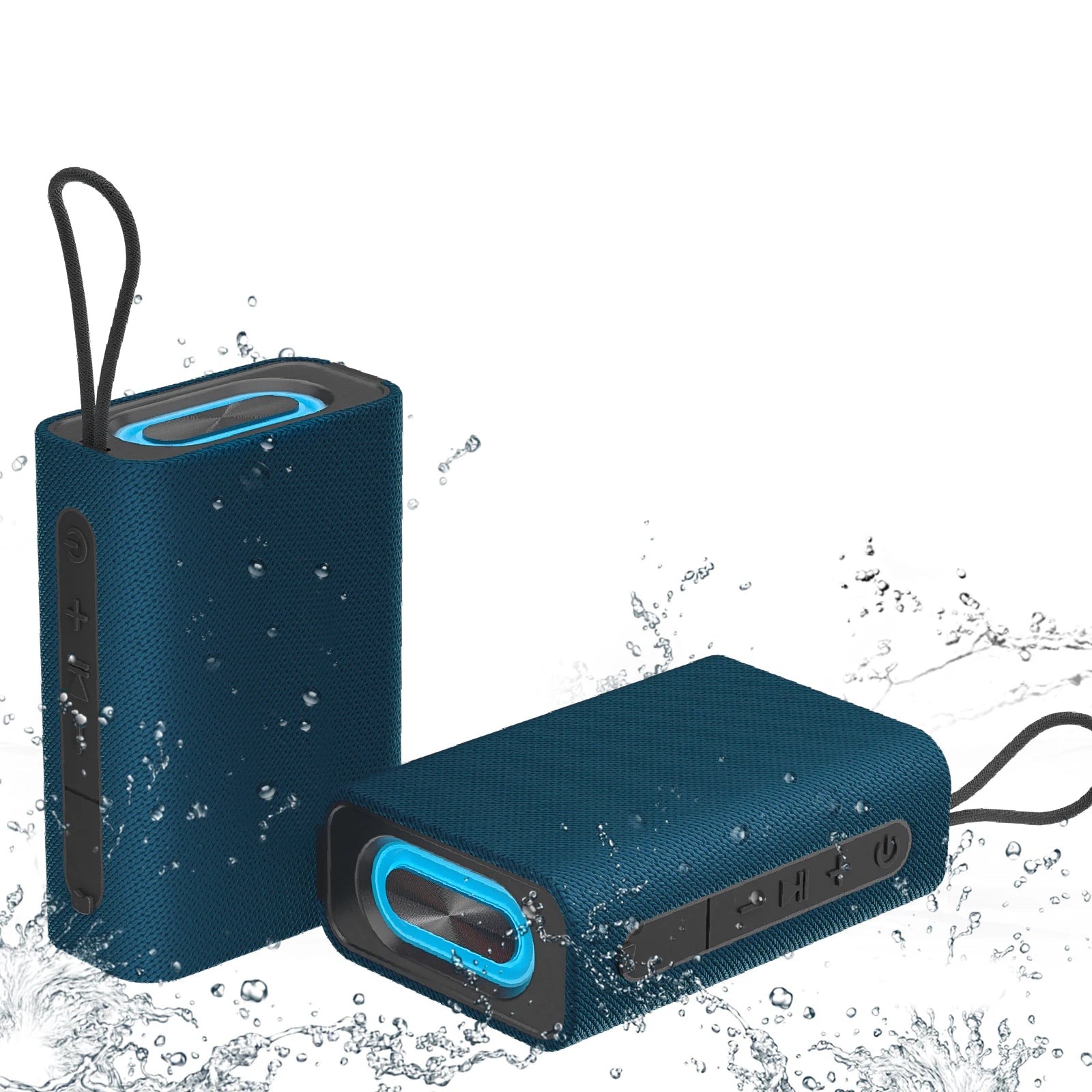 OEM ODM Mini Portable Smart Speakers Professional Audio Music Outdoor Parties Waterproof Battery Powered Wireless BT Speaker Blue My Store