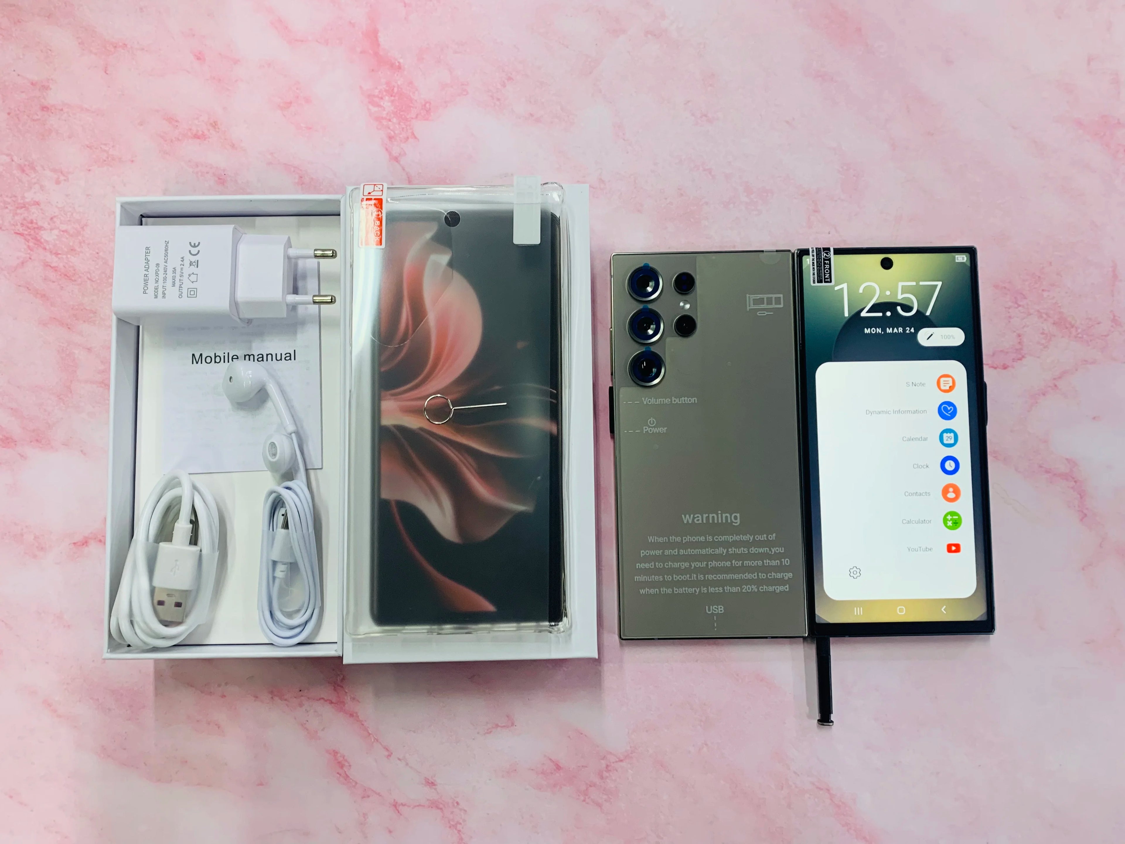 New S25 Ultra 22GB+2TB Smartphone Global 5G Android 15 Mobile Phones Wholesale 6.9 Inch Gaming S25 ultra Cellphones - Tidesmit