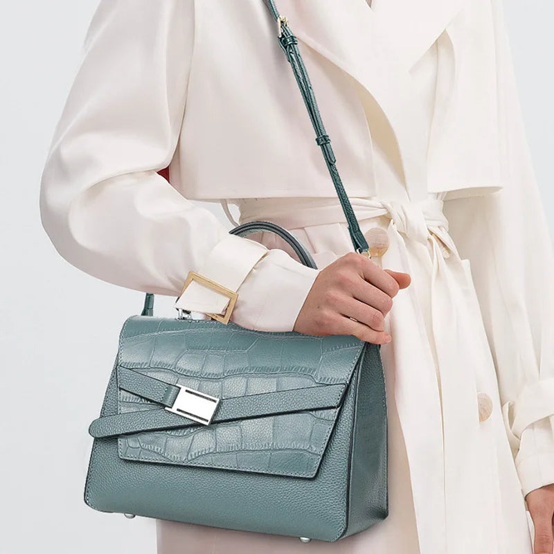 Hot Selling Fashion Genuine Leather Designer Crossbody Luxury Purse Hand crocodile Bags Ladies Tote Luxury Women's Handbags