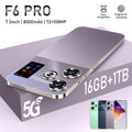 Tidesmit 5G Smartphone 16GB RAM 1TB AMOLED Display Unlocked Mobile Gray16G+1TB 16g Tidesmit
