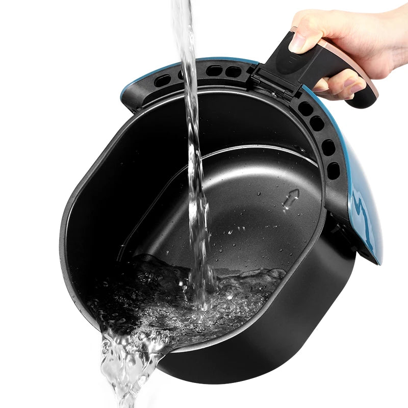 New Type Multi-Function 3.5L Air Fryer Household  Smoke-Free No-oil Electric Fryer Intelligent Set Timing Fryer