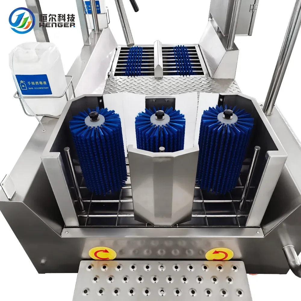 Commercial Employee Hygiene Station and Boot Washing Machine