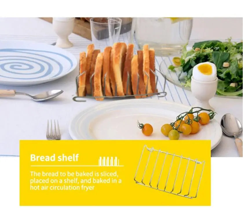 7 Inch / 8 Inch Air Fryer Accessories for Gowise Phillips Cozyna and Secura Fit all Airfryer 3.73.7 4.2 5.3 5.8QT baking pan