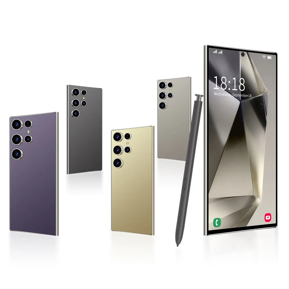 Highly Recommend 16+1TB Galax S24 Ultra Smart Phone 7.3inch Telephone Unlock S-Pen 4G WIFI Android S23 S24 Mobile Phones - Tidesmit