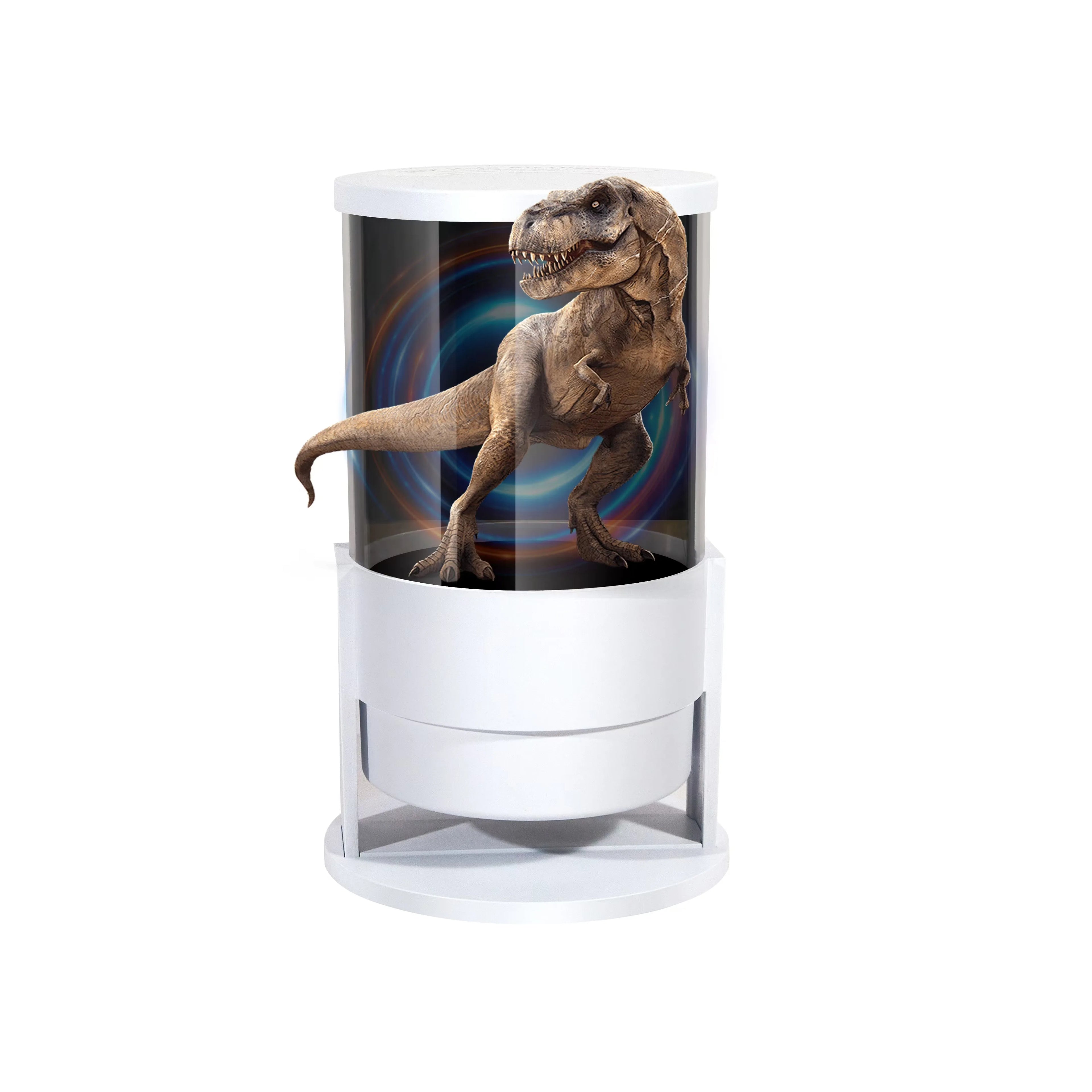 Factory Direct Sales 360 ° 3D Naked Eye Type-C Hologram Equipment Bluetooth Speaker 3d Holographic Fan for Living Room Black 10.8x19.5cm 1080p My Store