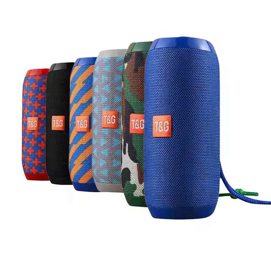 Bluetooth Speaker -TG117 High Quality Portable Wireless BT Speaker Outdoor Sports Mini Waterproof Subwoofer 10W Supports TF Card FM USB Radio