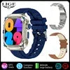 LIGE BWZ85Max GPS Track Record Men Watch NFC Fitness Tracker Ai Voice Monitor Smart Watch for Men Answer Call Gesture Control - Tidesmit
