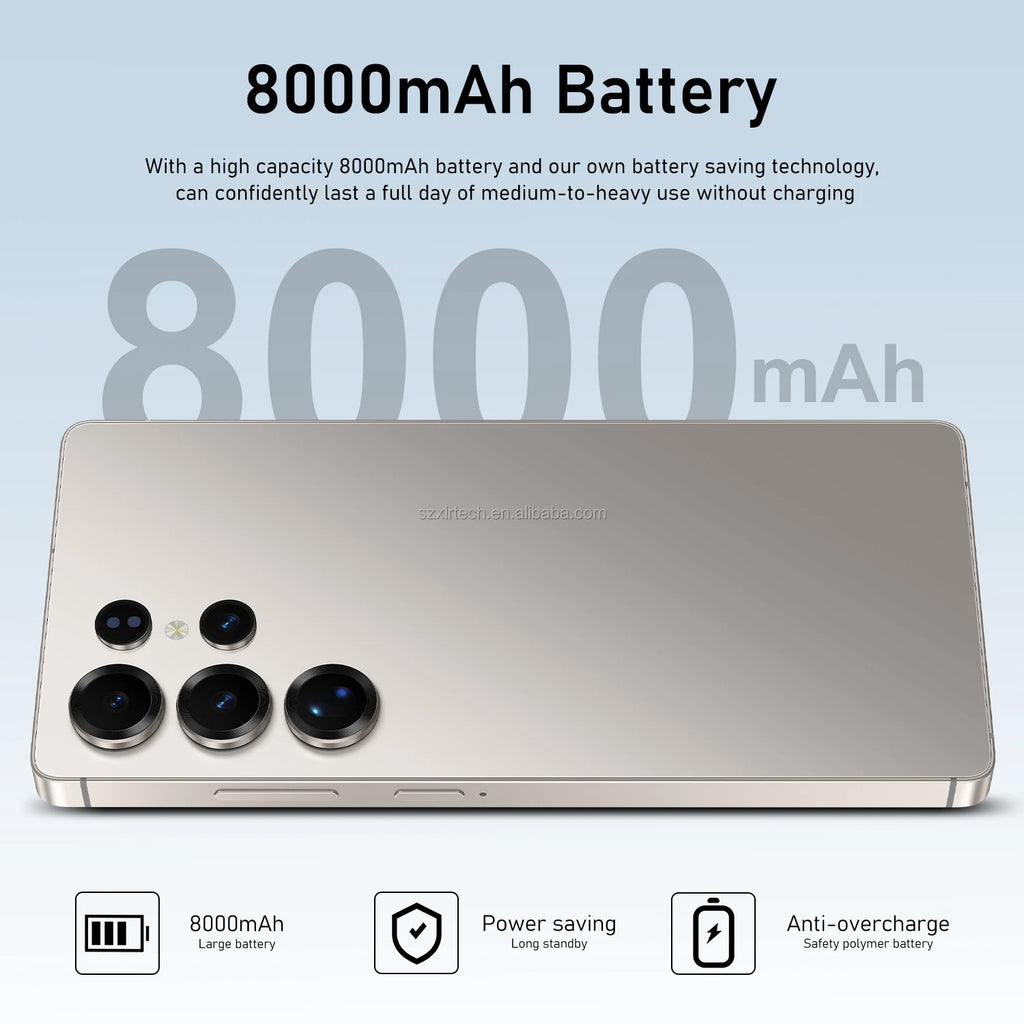 S25 Ultra 5G Smartphone, 16GB RAM, 1TB Storage, Android 15 - Tidesmit Tidesmit